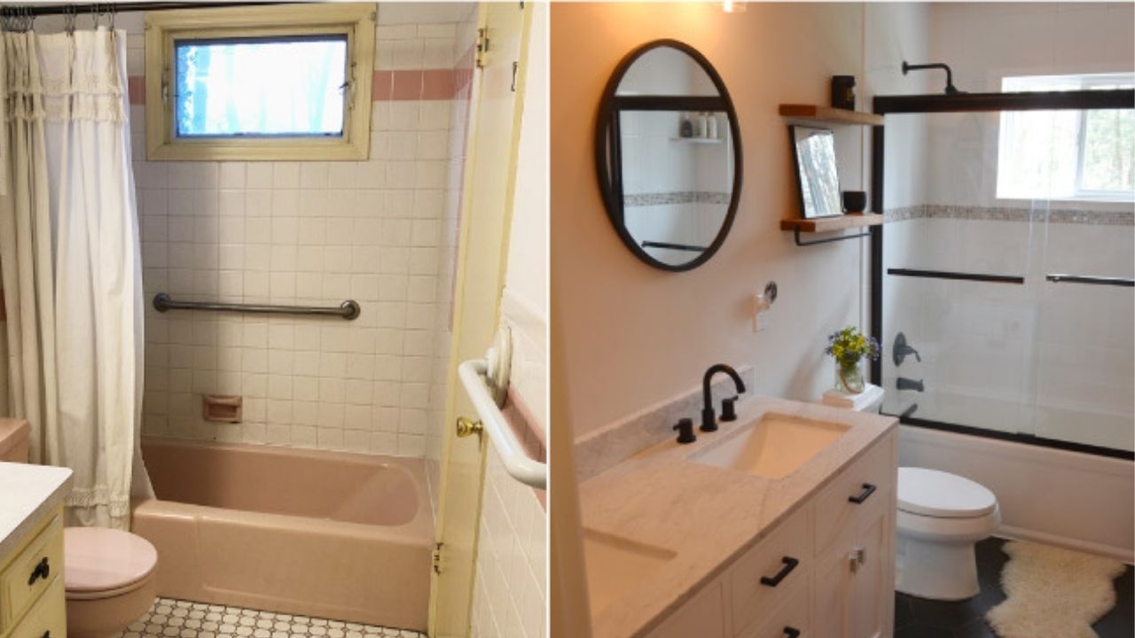 bathroom renovation project