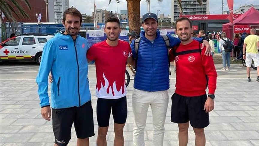 Gltiin Er spanya'da Trk triatlon tarihine geti