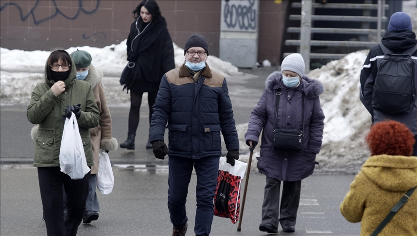 Ukrayna'da gnlk en yksek Kovid-19 kaynakl lm says kaydedildi