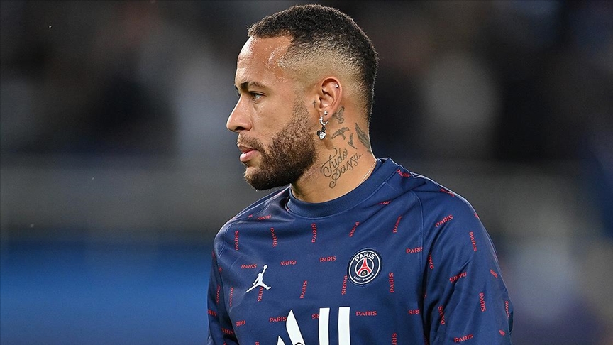 PSG'de Neymar sakatl nedeniyle Leipzig manda oynamayacak