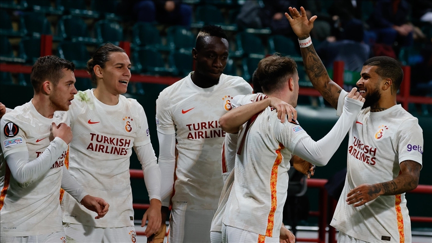 Galatasaray, Rusya'nn Lokomotiv Moskova ekibini 1-0 yendi