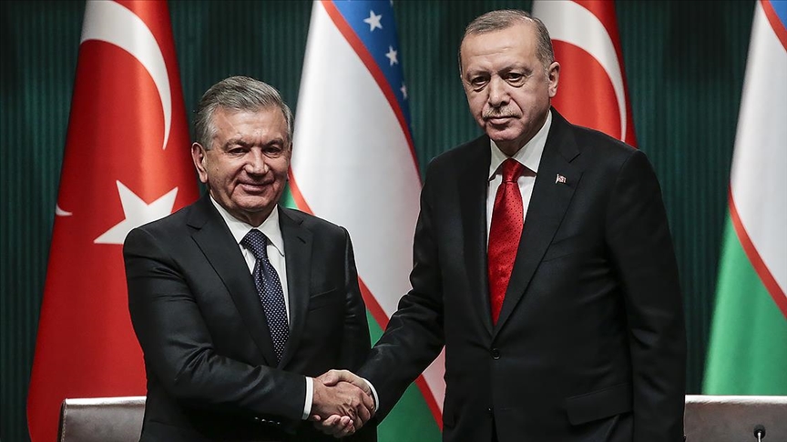 Cumhurbakan Erdoan, zbekistan Cumhurbakan Mirziyoyev ile telefonda grt