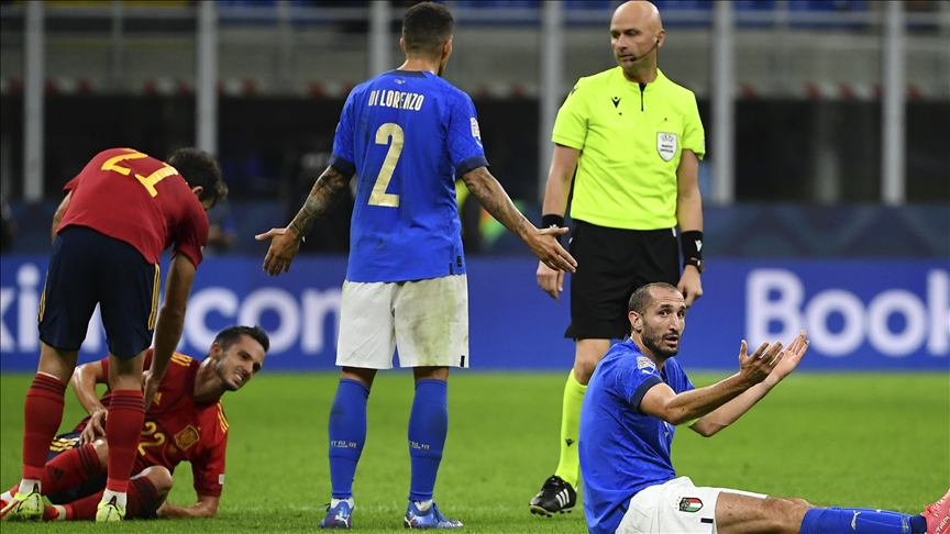 talya Milli Futbol Takm'nn 3 yllk yenilmezlik serisine spanya son verdi