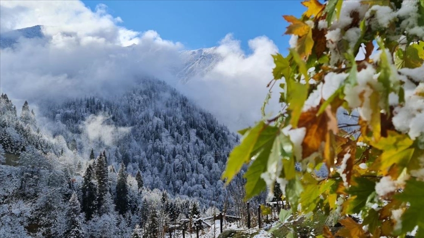 Sivas ve Rize'nin yksek kesimlerine kar yad