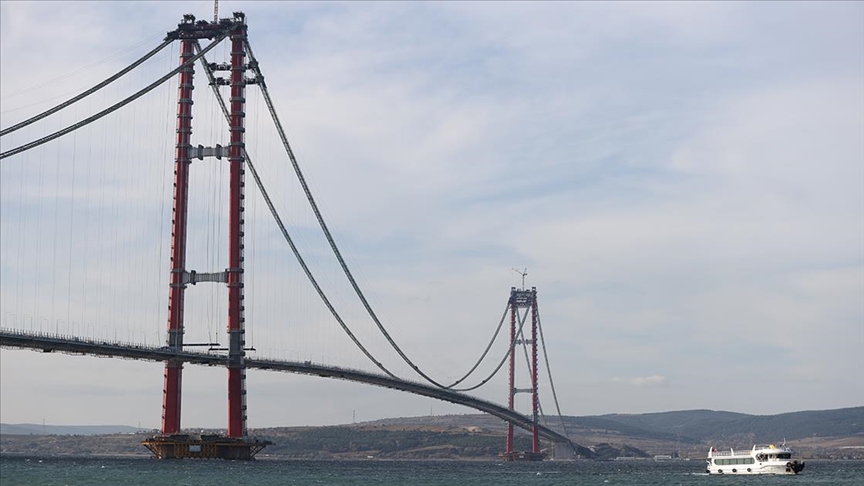 Simgelerin kprsnde son tabliye montaj iin hazrlklar tamamland