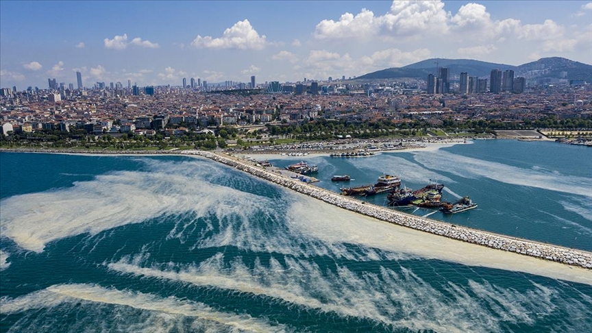 Marmara Denizinde msilaja neden olan artma tesisi amurlarndan enerji retilecek