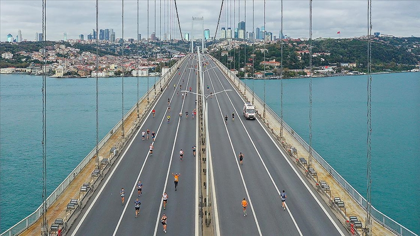 stanbul Maratonu heyecan, fuarla balayacak