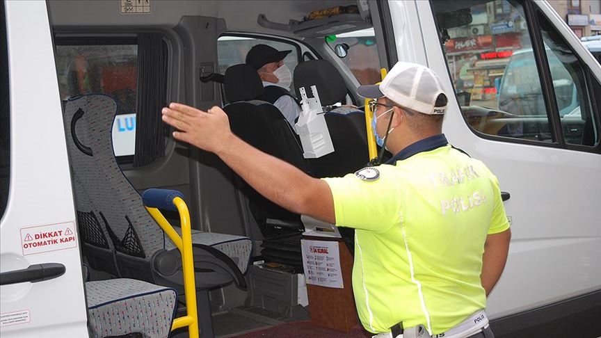 lke genelinde okul evreleri ve servis aralar denetlendi