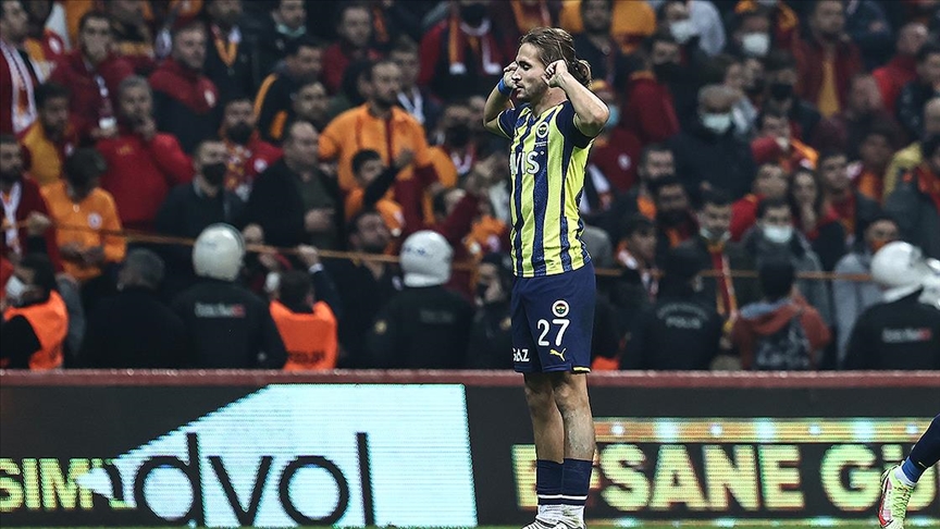 Miguel Crespo Galatasaray a gol atarak gerek Fenerbaheli oldum