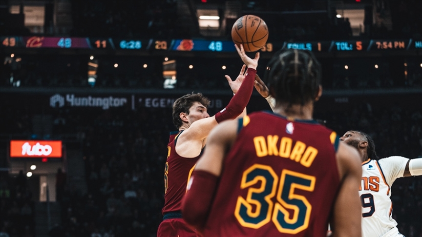 Cedi Osman n 23 says Suns  durdurmaya yetmedi