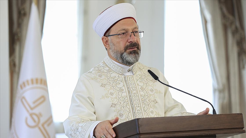 Diyanet leri Bakan Erba iddet insanlk suudur acizliktir