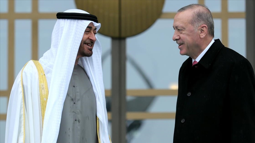 Abu Dabi Veliaht Prensi Bin Zayid den Cumhurbakan Erdoan a teekkr telgraf