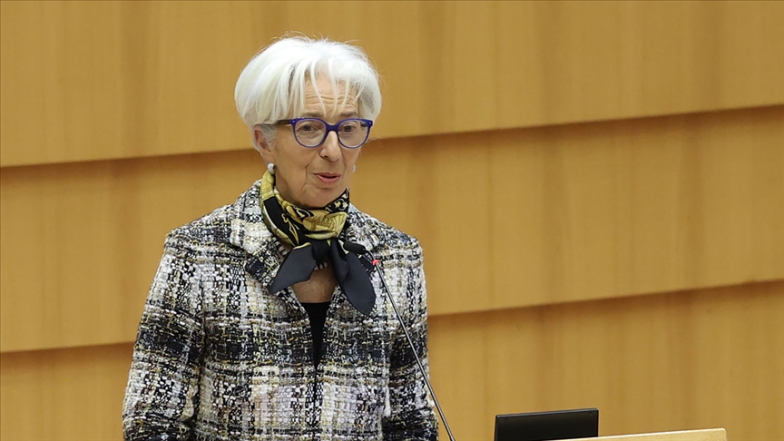 Avrupa Merkez Bankas Bakan Lagarde: Faiz oranlarnn gelecek yl ykseltilmesi olasl dk