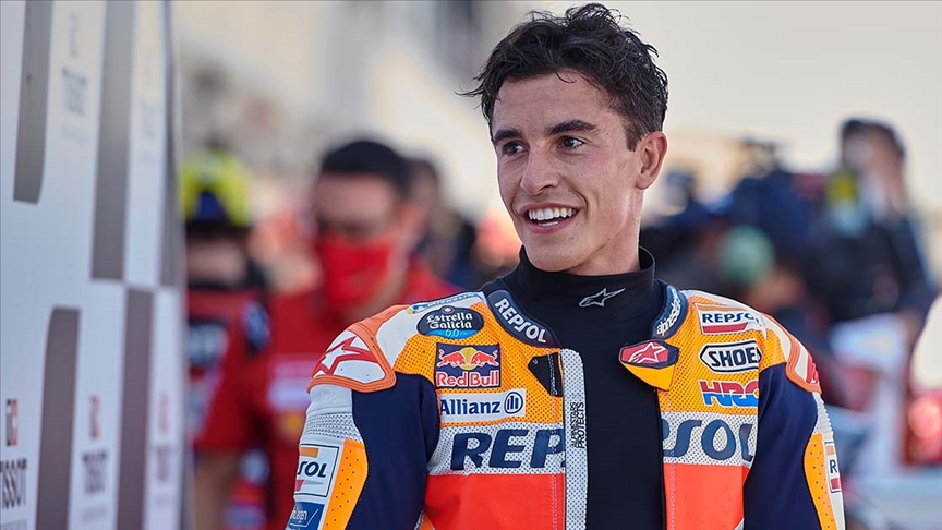 Grme sorunu yaayan Marc Marquez MotoGP'de sezonu kapatt