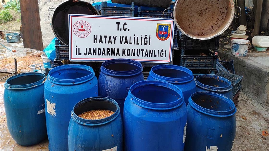 Hatay da 2 Bin 390 Litre Sahte ki Ele Geirildi