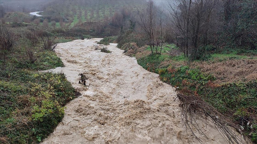 Sakarya'da Saanak Nedeniyle Dereler Tat