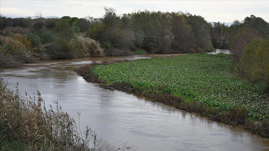 Kuraklktan Etkilenen Gediz Nehri'nin Debisi Yalarla Ykseldi