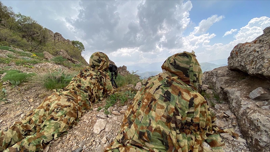 Pene-imek blgesinde 2 PKK'l, Bar Pnar blgesinde 4 PKK/YPG'li terrist etkisiz hale getirildi