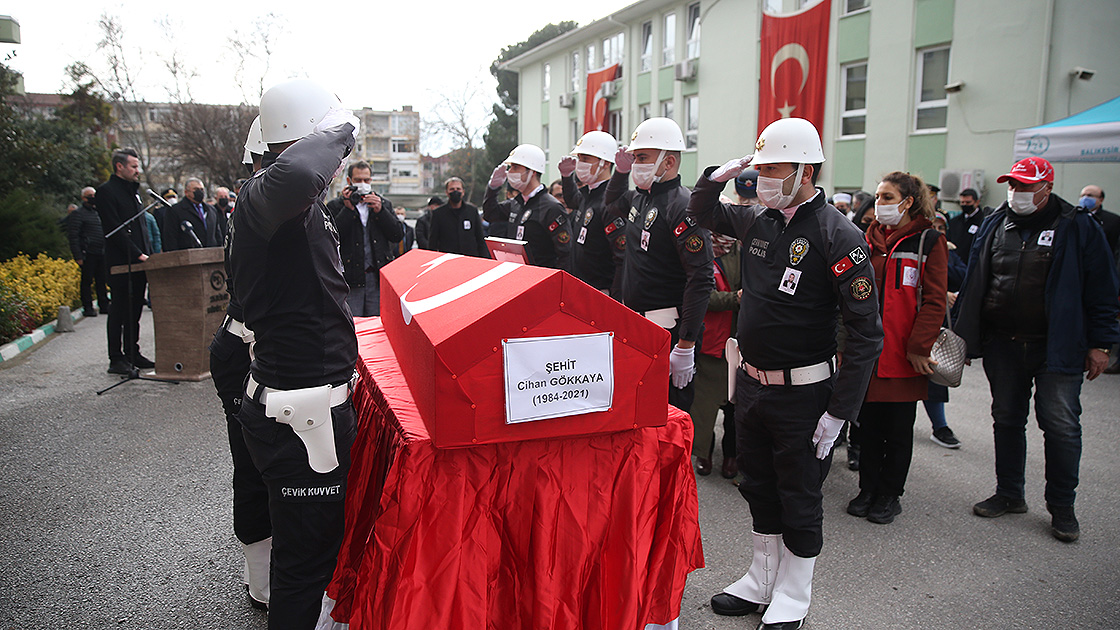 Rasulayn'da ehit olan DS personeli son yolculuuna uurland