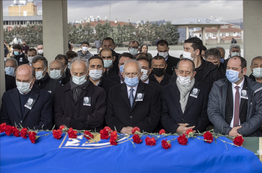 ktisat Prof Dr Tuncer Bulutay in Ankara da Cenaze Treni Dzenlendi