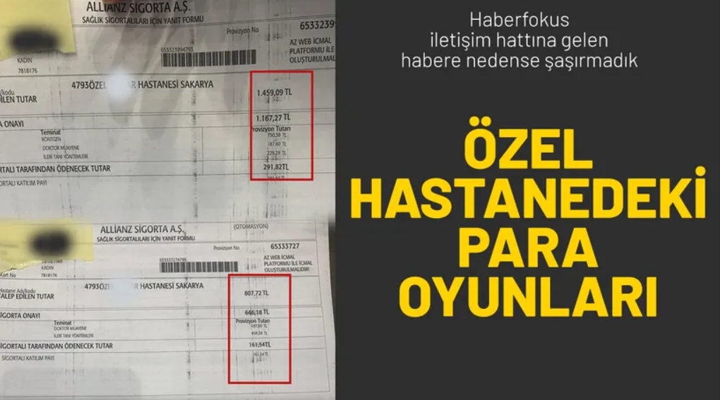 Sakarya Serdivanda zel Hastane de Hastalardan Haksz ve Fazla Para Alnyor