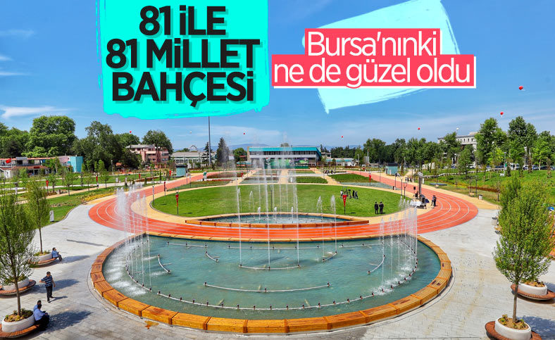 Bursa Millet Bahesi ilk fidanlaryla bulutu