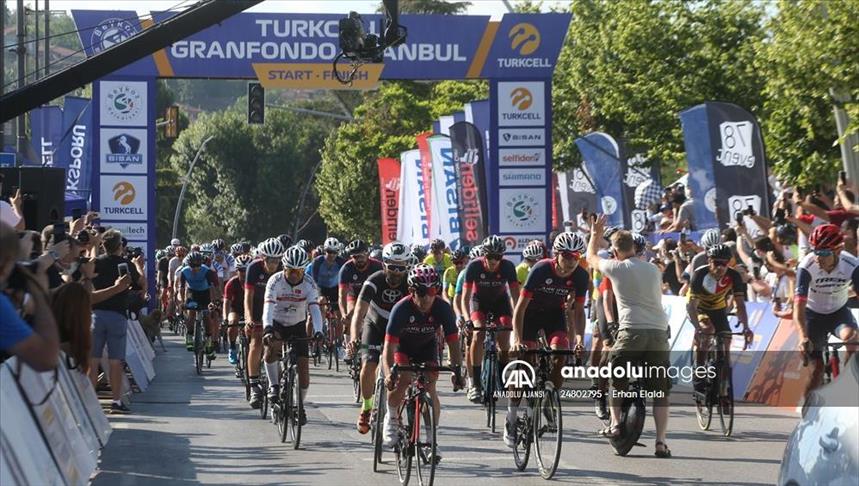 Turkcell GranFondo stanbul Yol Bisiklet Yar sona erdi