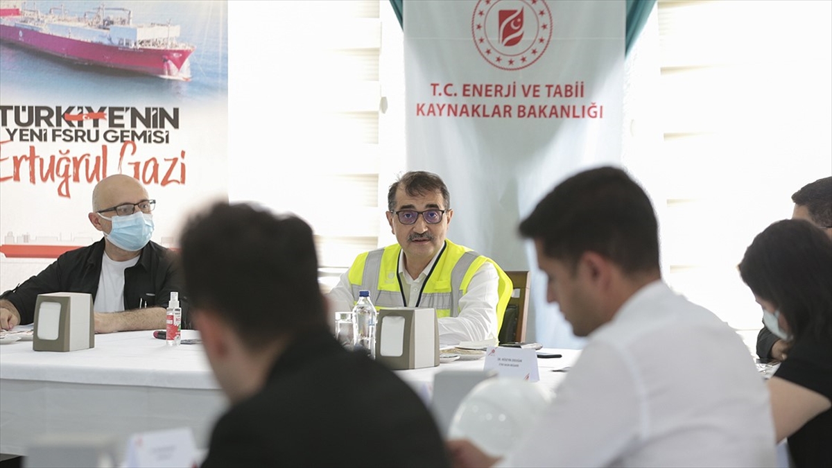 Enerji ve Tabii Kaynaklar Bakan Dnmez: Hedefimiz lkede tketilen doal gazn yzde 20sini yer altnda depolayabilmek