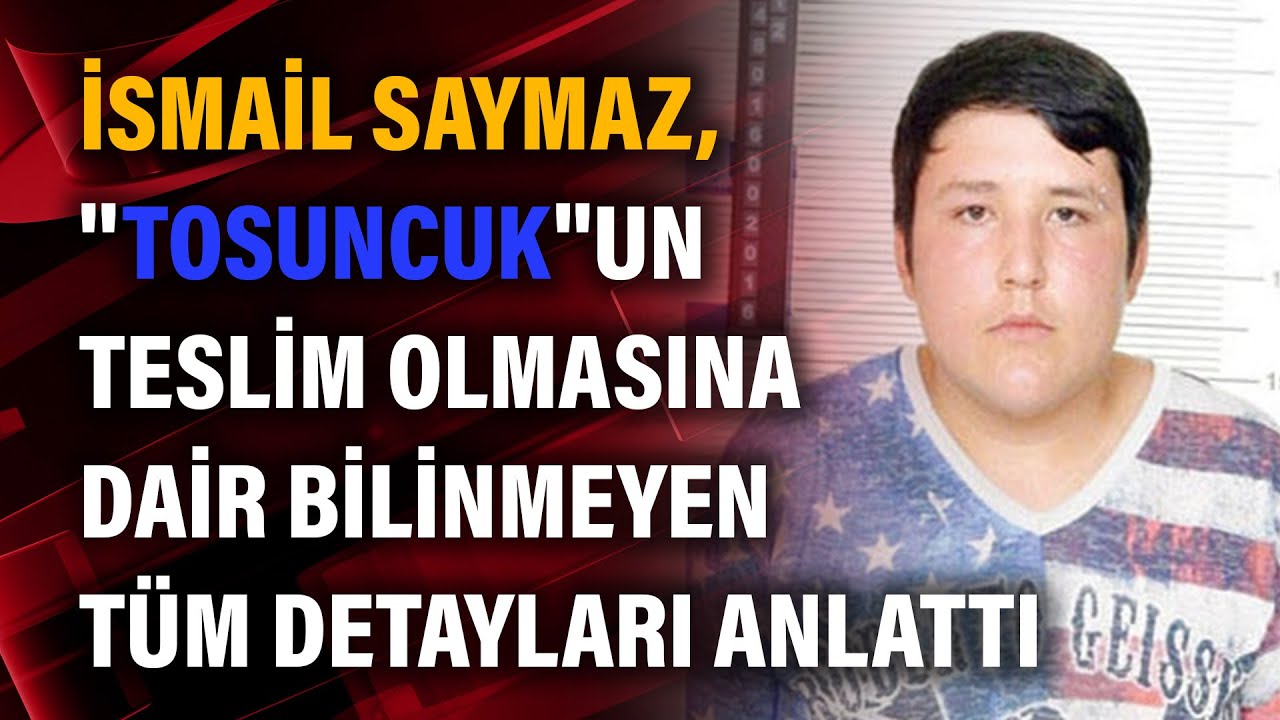 smail Saymaz, 'Tosuncuk'un teslim olmasna dair bilinmeyenleri anlatt