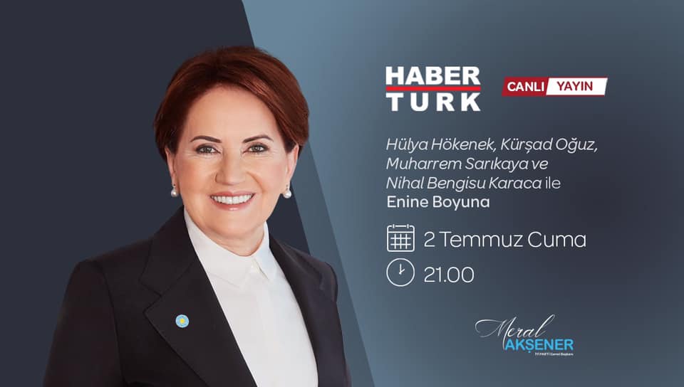 Meral Akener Habertrk Enine Boyuna Program Canl Yaynna Konuk Oluyor