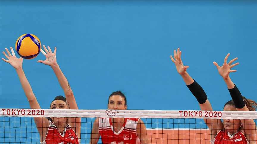 A Milli Kadn Voleybol Takm, Tokyo 2020'de ABD ile karlaacak