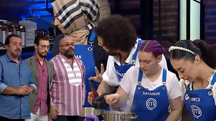 MasterChef'te byk hata! Mehmet ef tencereyi ald