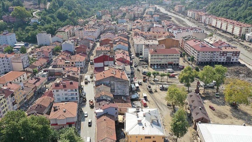 Selden etkilenen Bozkurt, Abana ve nebolu ilelerine doal gaz arz iin ilk adm atld