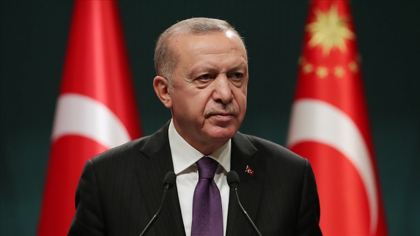 Cumhurbakan Erdoan BAE Abu Dabi Veliaht Prensi Nahyan ile telefonda grt