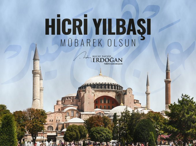 Cumhurbakan Erdoan'dan Hicri yeni yl mesaj