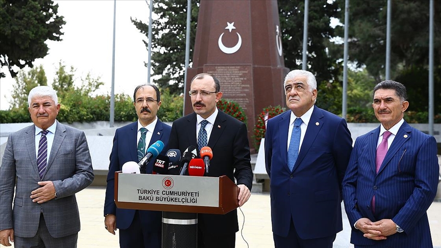 Ticaret Bakan Mu: Trkiye ve Azerbaycan'n ticari ilikilerini daha da gelitirmek istiyoruz