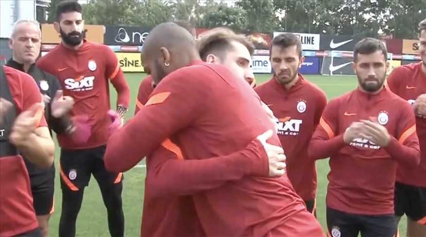 Galatasaray'da Kerem Aktrkolu ile Marcao bart