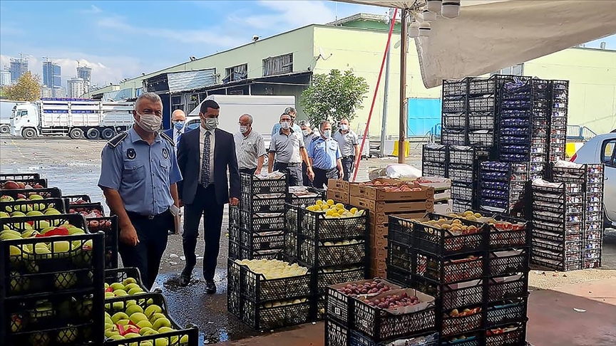 Ticaret Bakanlndan stanbul'da e zamanl 'hal' denetimi