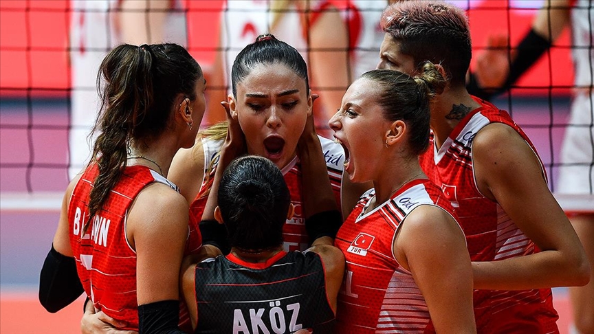  A Milli Kadn Voleybol Takm 2021 Avrupa ampiyonasnda yar finale ykseldi