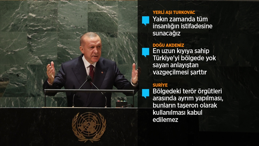 Cumhurbakan Erdoan: Paris klim Anlamas'n, nmzdeki ay Meclisimizin onayna sunmay planlyoruz