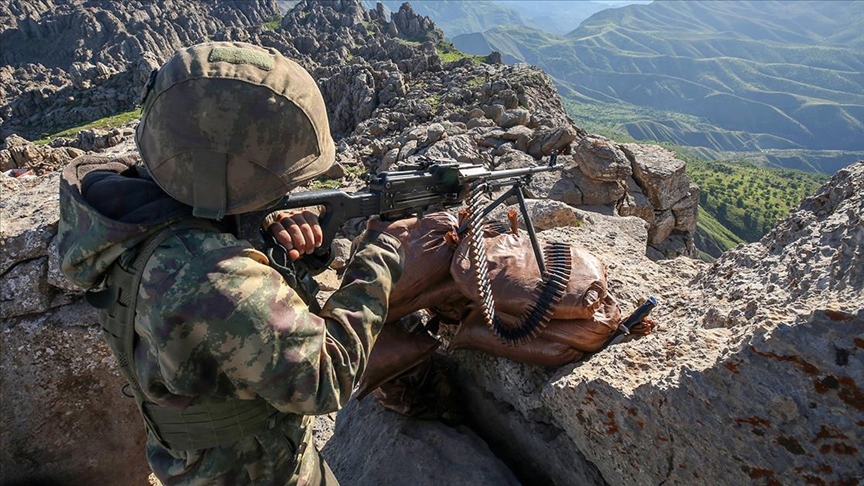 Bar Pnar Blgesi'nde 5 PKK/YPG'li terrist etkisiz hale getirildi