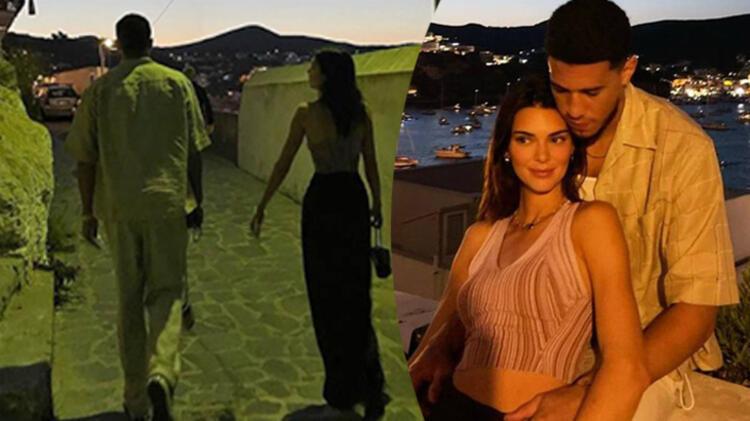 Kendall Jenner'n sevgilisiyle verdii poza Trk hayranlarndan yorum yad